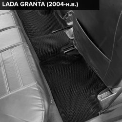 3D коврики EVA с бортами Lada Granta седан, лифтбек (2011-2018)