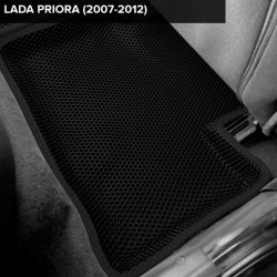 3D коврики EVA с бортами Lada Priora (2007-2013)