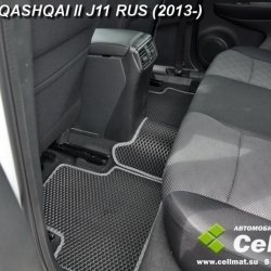 2D коврики EVA Nissan Qashqai II J11 RUS (2013-2022)