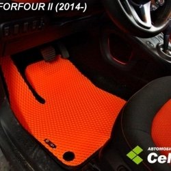 2D коврики EVA SMART ForFour II (2014-н.в.)