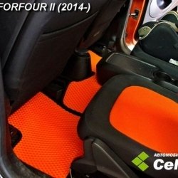 2D коврики EVA SMART ForFour II (2014-н.в.)