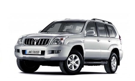 2D коврики EVA в салон и багажник  на Toyota Land Cruiser Prado 120, 5 мест (2002-2009)
