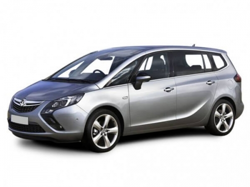 2D коврики EVA в салон и багажник  на Opel Zafira C (2011-2016)