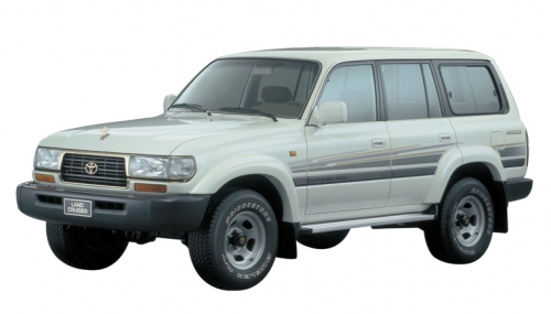 2D коврики EVA в салон  на Toyota Land Cruiser 80 (1989-1997)