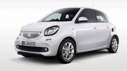 2D коврики EVA в салон и багажник  на SMART ForFour II (2014-н.в.)