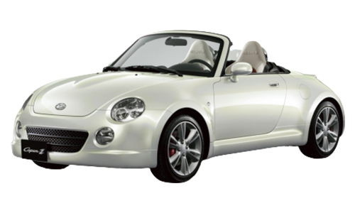 2D коврики EVA в салон на Daihatsu Copen, правый руль (2002-2012)