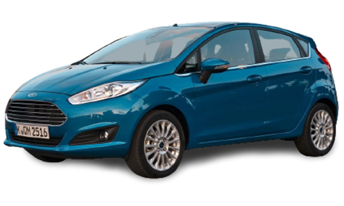 2D коврики EVA в салон и багажник на Ford Fiesta Mk6 (2008-2019)