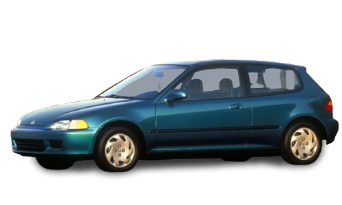 2D коврики EVA в салон на Honda Civic V хэтчбек (1991-1991)