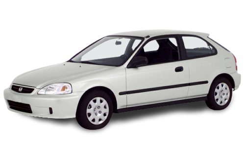 2D коврики EVA в салон на Honda Civic VI хэтчбек (1995-2002)