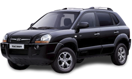 2D коврики EVA в салон и багажник на Hyundai Tucson I (2004-2010)