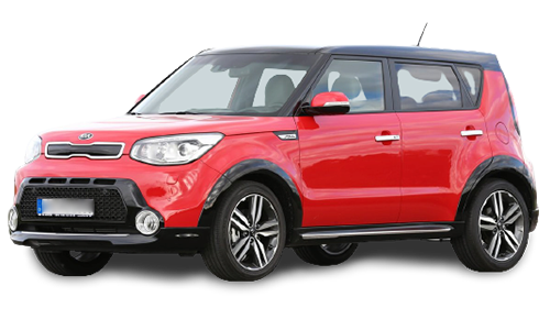 2D коврики EVA в салон и багажник на Kia Soul II (PS) (2013-2019)