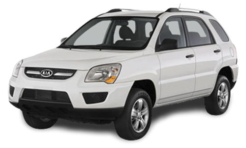 2D коврики EVA в салон и багажник  на Kia Sportage II KM (2004-2010)