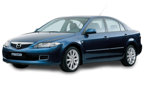 2D коврики EVA в салон и багажник на Mazda 6 I GG лифтбек (2002-2008)