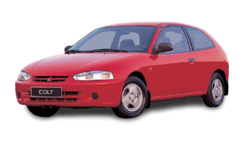 2D коврики EVA в салон  на Mitsubishi Colt V CJ0 (1995-2003)