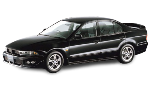 2D коврики EVA в салон  на Mitsubishi Galant VIII, правый руль (1996-2003)