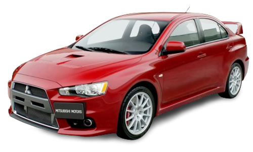 2D коврики EVA в салон  на Mitsubishi Lancer Evolution X (2007-2016)