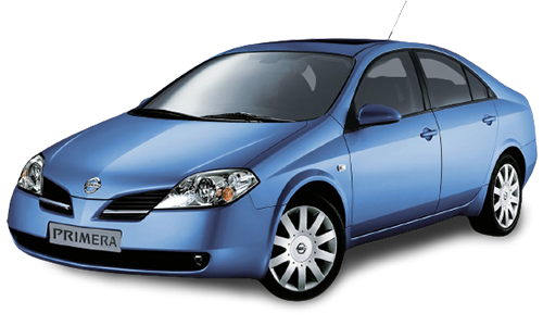 3D коврики EVA с бортами в салон  на Nissan Primera III P12 (2001-2008)