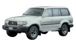 2D коврики EVA в салон  на Toyota Land Cruiser 80 (1989-1997)