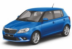 2D коврики EVA в салон и багажник  на Skoda Fabia II универсал (2007-2014)