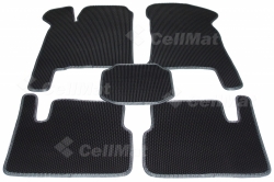 2D коврики EVA в салон и багажник  на Lada Priora седан (2007-2018)