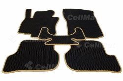 2D коврики EVA в салон и багажник  на Skoda Octavia II A5 (2004-2013)