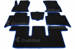 2D коврики EVA в салон и багажник  на Toyota Fortuner II (2015-н.в.)