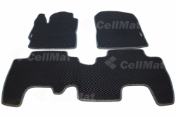 2D коврики EVA в салон и багажник  на Toyota Yaris II 5D XP 90 (2005-2010)