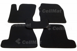 2D коврики EVA в салон и багажник на Ford Focus III хэтчбек рестайлинг (2014-2019)