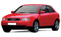 2D коврики EVA в салон и багажник  на Audi A3 I 8L 3х дверный хэтчбек (1996-2003)