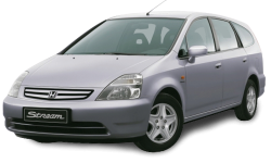 2D коврики EVA в салон  на Honda Stream I 4WD, правый руль (2000-2003)