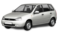 2D коврики EVA в салон и багажник  на Lada Kalina I универсал (2004-2013)