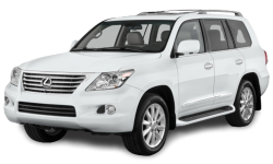 2D коврики EVA в салон и багажник  на Lexus LX III (2007-2012)
