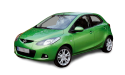 2D коврики EVA в салон  на Mazda 2 II DE (2007-2010)