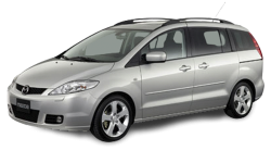 2D коврики EVA в салон на Mazda 5 I CR (2005-2010)