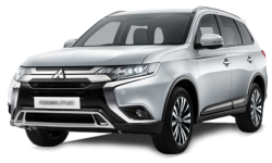 2D коврики EVA в салон и багажник  на Mitsubishi Outlander III рестайлинг 5 мест (2014-н.в.)