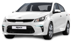 3D коврики EVA с бортами в салон  на Kia Rio IV (2017-н.в.)