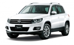 3D коврики EVA с бортами в салон  на Volkswagen Tiguan I (2006-2016)