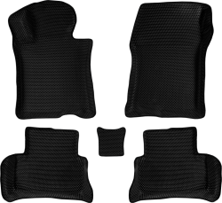 3D коврики EVA с бортами в салон на Honda Accord VIII седан, универсал (2007-2011)